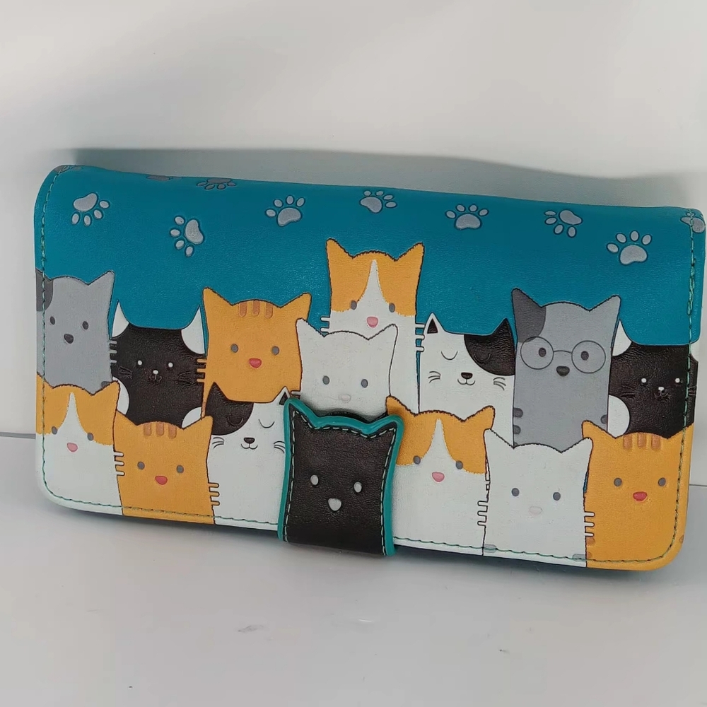 Cute Kitty Cat Wallet Shagwear